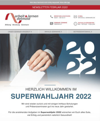 Februar 2022: Das Superwahljahr 2022