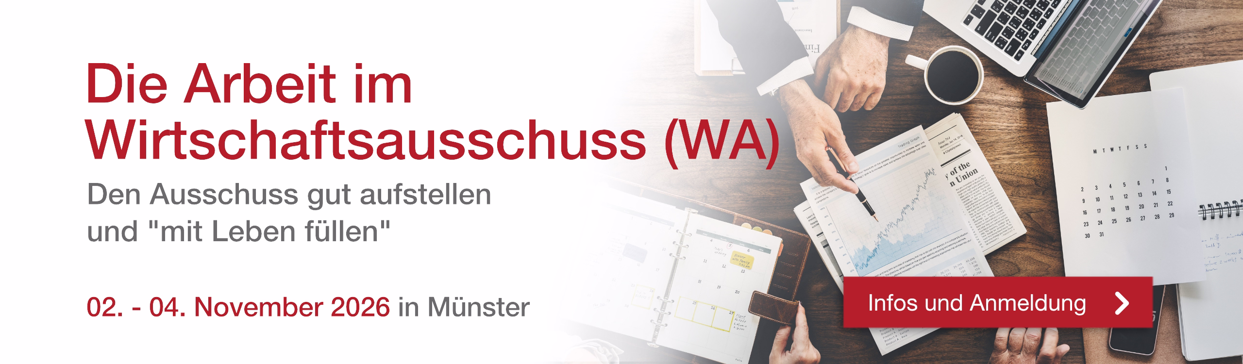 Die Arbeit im Wirtschaftsausschuss (WA) - Seminar - Den Ausschuss gut aufstellen und "mit Leben füllen"